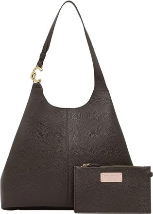 Coccinelle Shopper Tote - Dames - Shoppers - Groen - ONE Size - Leer - Tassen