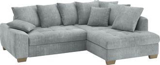 Mr. Couch Ecksofa »Nikita II, L-Form, bis 140kg pro Sitzplatz belastbar« mit Kaltschaumpolsterung, wahlweise mit Bett und Bettkasten