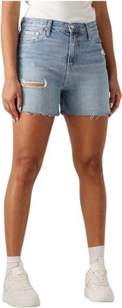 Calvin Klein Dames, Korte broeken, Blauw, Maat: W30