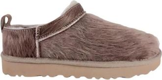 UGG Classic Micro Calf Hair - Dames - Pantoffels - Bruin - 40 EU - Leer - Schoenen