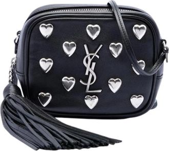 Saint Laurent Pre-owned The Blogger crossbody tas - Dames - Vintage Schoudertas - Zwart - ONE Size - Leer - Vintage