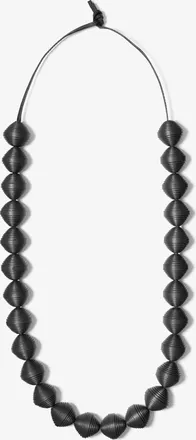 Michael Kors Leather Beads Necklace