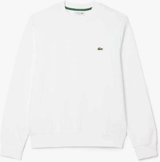 Lacoste Klassiek Crewneck Sweatshirt - Heren - Sweatshirts - Wit - XL - Katoen - Hoodies & sweatvesten