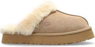 UGG Disquette Pantoffels Sand - Dames - Pantoffels - Beige - 38 EU - Polyester - Schoenen