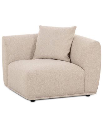 TOV Furniture Tov Furniture Sylvie Cream Boucle Corner Chair