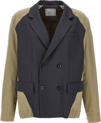 sacai Doeskin Mix Jacket