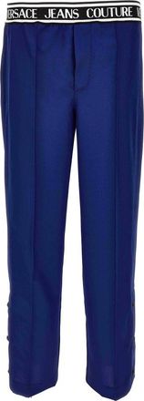 Versace Jeans Couture Broek - Heren - Straight fit broeken - Blauw - M - Broeken