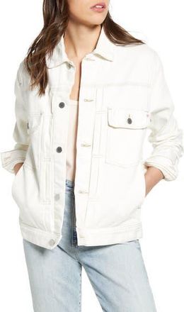 AG - Adriano Goldschmied Omaha Denim Jacket in Moderne White at Nordstrom Rack, Size Xx-Large