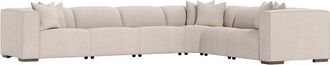 Bernhardt 6Pc Bliss Fabric Power Motion Sectional