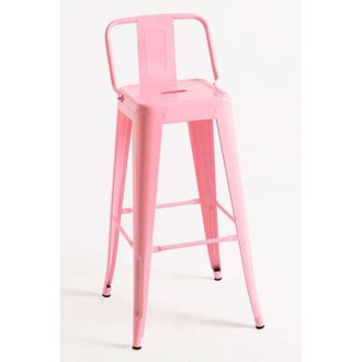 Regalos Miguel Taburetes Altos - Taburete Torix Respaldo - Rosa