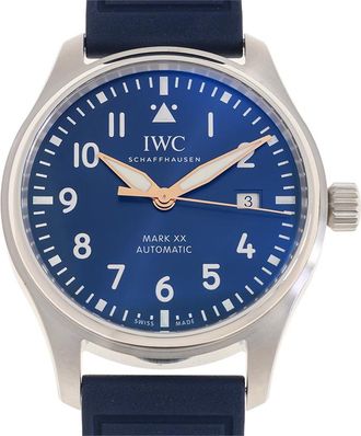 IWC Pilots Mark XX Le Petit Prince Automatic Blue Dial Watch IW328221