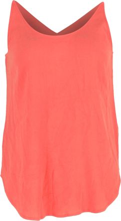 BA&SH Ba&sh Figue Tanktop in oranje viscose