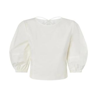 Pinko Blouses, female, White, Size: 2XS Acireale Blouse