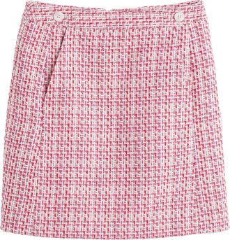 La Redoute Collections Mini-rok in tweed