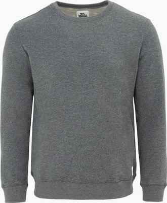 Lonsdale Mens Regular Fit Long Sleeve Crew Neck Sweatshirt - Grey - Size: 40