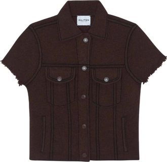 Kujten Jessinda Leo Jacket - - Jackets - Donna - Marrone - M