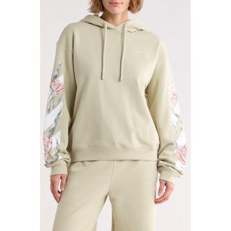 Off-white Cotton Hoodie in Alfalfa at Nordstrom Rack, Size Medium