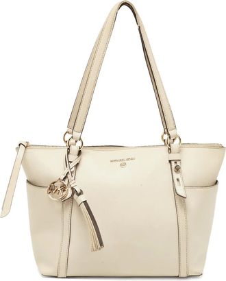 Michael Kors Borsa tote in pelle - Toni neutri