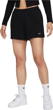 Nike (WMNS) Nike Sportswear Chill Terry Mid-Rise 4 French Terry Shorts Black HF6941-010
