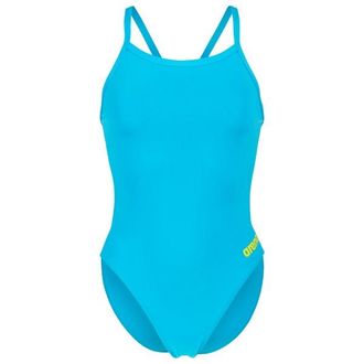Arena Team Swimsuit Challenge Solid Badeanzug f&uuml;r Damen | blau