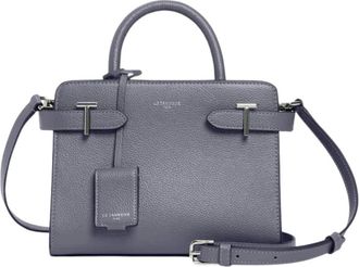 Le Tanneur Tassen, Dames, Blauw, ONE Size, Leer, Emilie Handtas