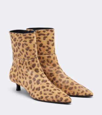 Jimmy Choo London Botines Lory de pelo estampados