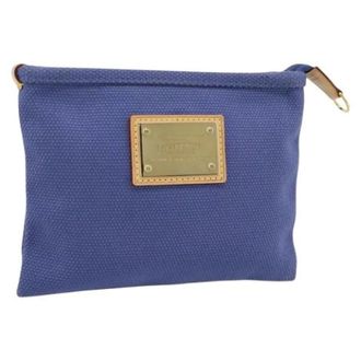 Louis Vuitton Pre-owned Bags, female, Blue, Size: ONE SIZE Pre-owned Pouch