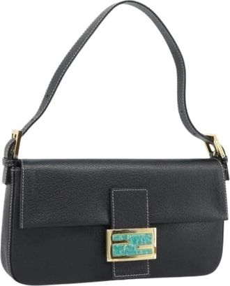 Fendi Borsa a spalla vintage Pre-owned in pelle - - Pre-owned - Donna - Nero - ONE SIZE