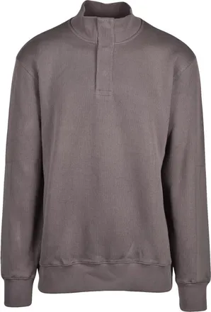Herno Hoodies & sweatvesten, Heren, Grijs, M, Nylon, Gebreide top met nylon inzetstukken
