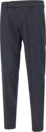 Re-hash Stijlvolle Broeken voor Mannen - Heren - Slim Fit Broeken - Blauw - W38 - Broeken
