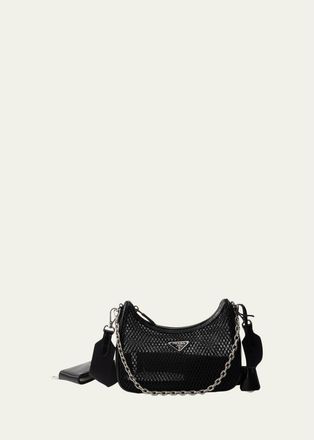 Prada Re-Edition 2005 Mesh Shoulder Bag