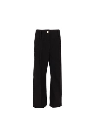 Patou Large Belt Denim Trousers