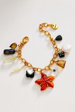 Anthropologie Chan Luu Sea Charms Bracelet