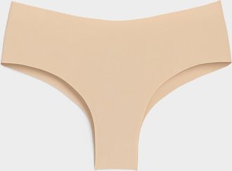 Miiyu Womens Dense laser-cut Brazilian panty Recycled nylon