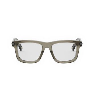 Dior DIORBLACKSUITOS7I6400 Square Full-Rim Frame Eyeglasses - Brown