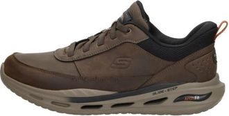 Skechers Arch Fit Orvan - Heren - Sneakers - Bruin - 43 EU - Schoenen