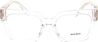 Miu Miu Stijlvolle zonnebril met uniek ontwerp - unisex - Brillen - Geel - ONE Size - Accessoires