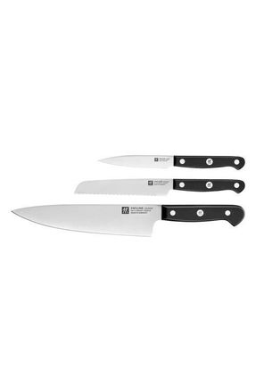 Zwilling Gourmet 3-Piece Starter Knife Set in Silver at Nordstrom
