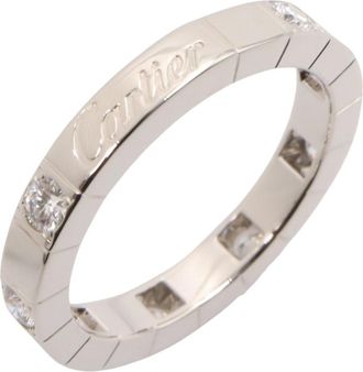 Cartier Clear White Gold White Gold (18K) Band Ring (Pre-Owned)