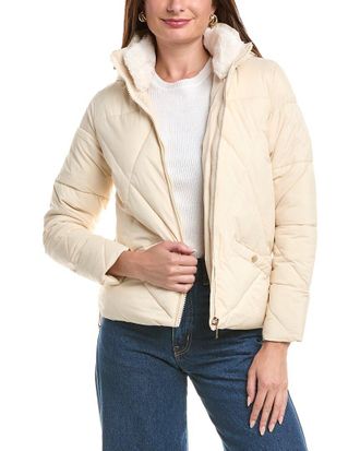 Nicole Miller Quilted Puffer Jacket