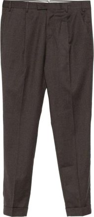 Pantaloni Torino Master Fit Broeken - Heren - Nette broeken - Bruin - L - Wol - Broeken