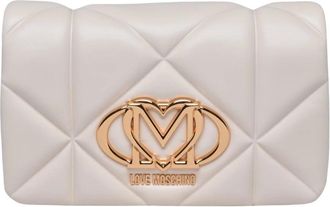 Love Moschino Tassen, Dames, Wit, ONE Size, Tracolla Schoudertas