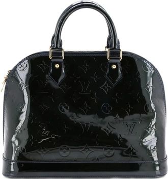 Louis Vuitton Alma Handbag Monogram Vernis PM satchel - Nero
