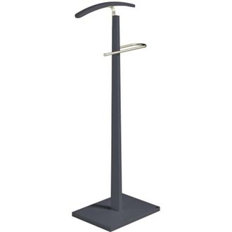 HERDASA Galan 303 Herraje Cromo Satinado Y Madera Color Azabache. 114 Cm (alto), 48 Cm (ancho), 28 Cm(fondo)