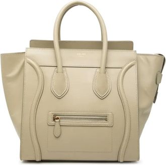 Celine Borsa tote Luggage mini in pelle 2013 - Marrone