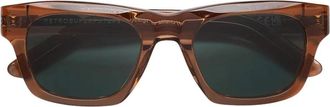 Retro Superfuture Sintesi Zonnebril - unisex - Zonnebrillen - Bruin - 52 MM - Accessoires