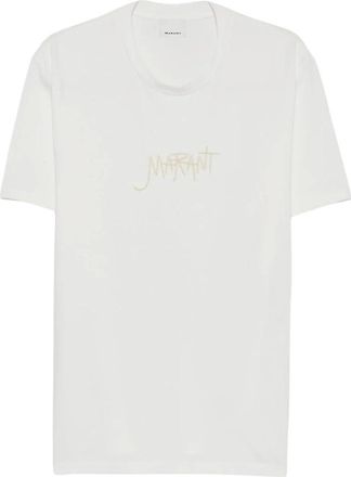 Isabel Marant Hombre, Camisetas, Blanco, Talla: M