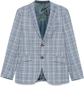 Etro Blazer monopetto - Blu