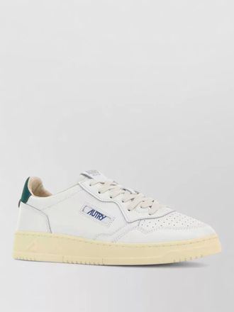 Autry leather medalist low top sneakers rubber sole