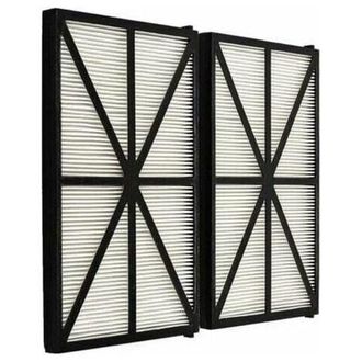 OEM Paquete De 2 Paneles De Filtro Para El Robot Tiger Shark - Rcx70101pak2 - Negro